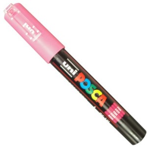 caneta posca pc 1m pink