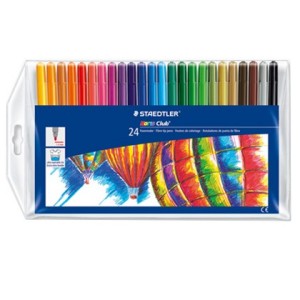 canetinha staedtler noris 24 cores