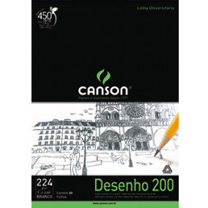 Bloco Canson A3 Branco