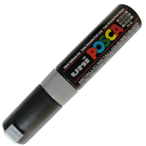 Caneta Posca PC-8K Prata (1)