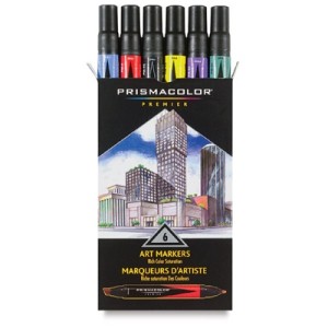 prismacolor marker set 6