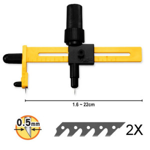 Compasso de Corte Olfa CMP 1 DX