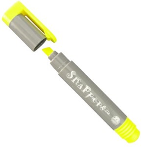 marca texto pentel amarelo