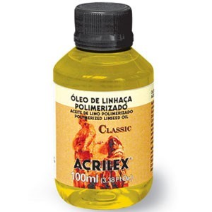 oleo de linhaca polimerizado acrilex