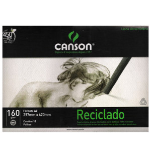 Pochette Papel Reciclado Canson