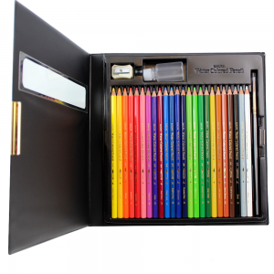 lapis aquarelavel sakura 24 cores profissional