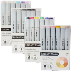 marcador artistic marker sinoart