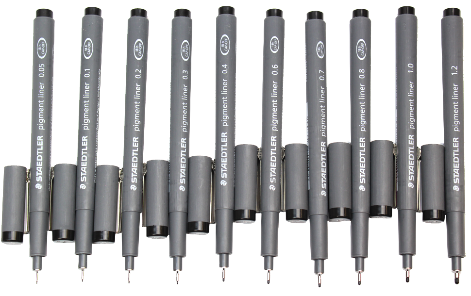 caneta nanquim staedtler pigment liner comprar