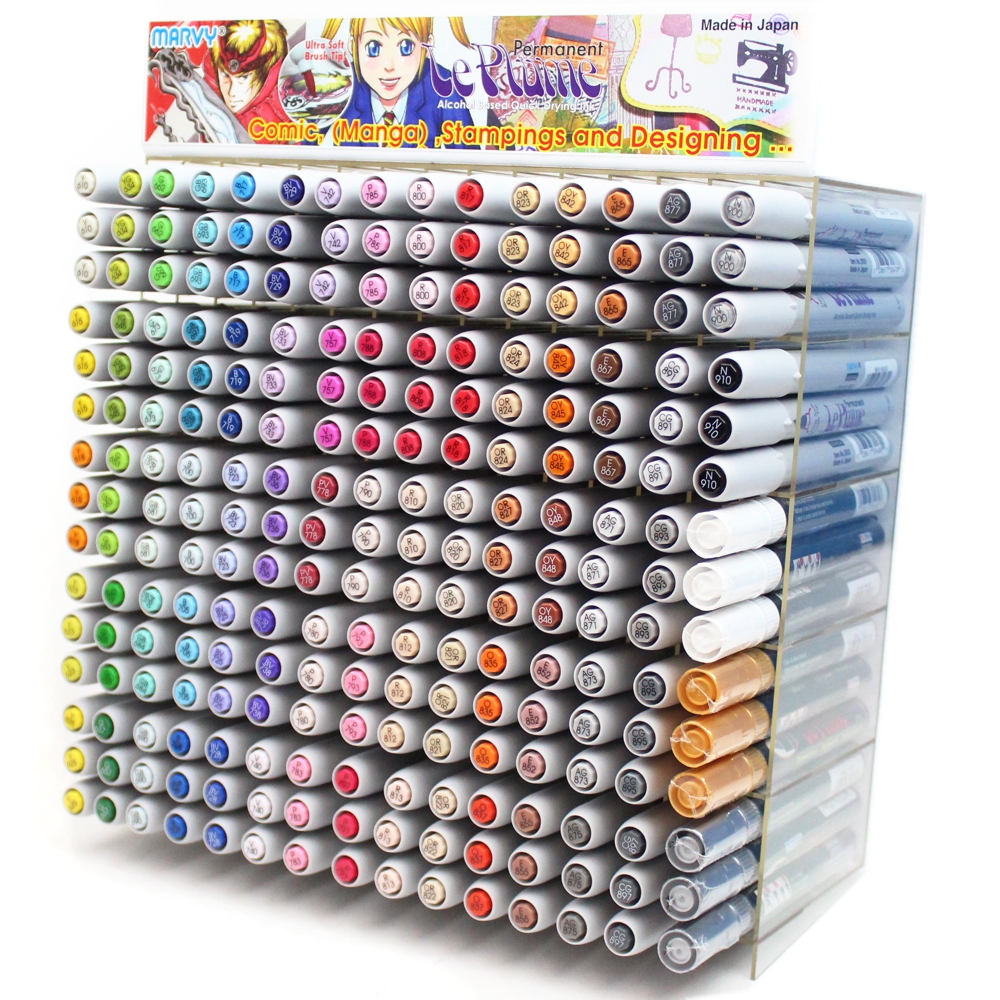 Display Caneta LEPLUME permanet Brush soft